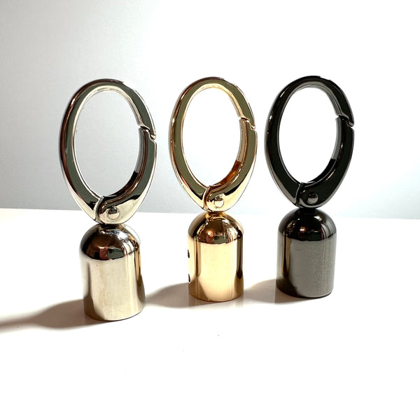 Snap Cord Ends - 14.5mm Inner Width – bringberry Handbag Hardware
