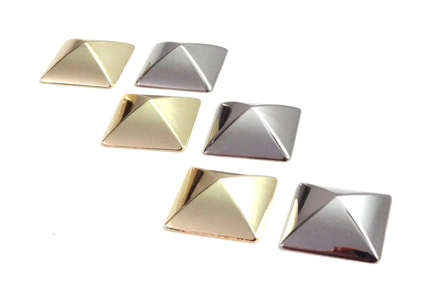 Pyramid Screw Rivets / Purse Feet - Xtra Large Square - 25mm x