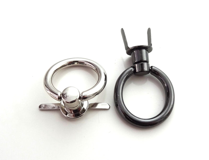 Large Oval Ring Connectors - Set of Two