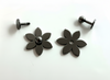 New -- Pointed Flower - Screw Rivets -- Package of Four