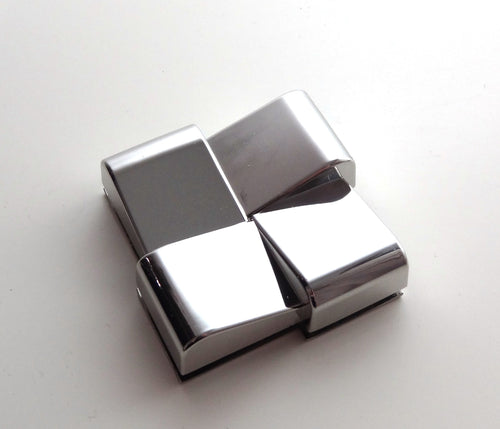 Bag Hardware - Magnetic Snaps - 3/4 - Gunmetal - 2 piece - 026404942944