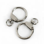 CLEARANCE -- Round Spring Ring Snap Hook - 23mm Inner Width