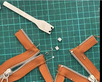 Metal Zipper Teeth - Remover Tool And Anvil