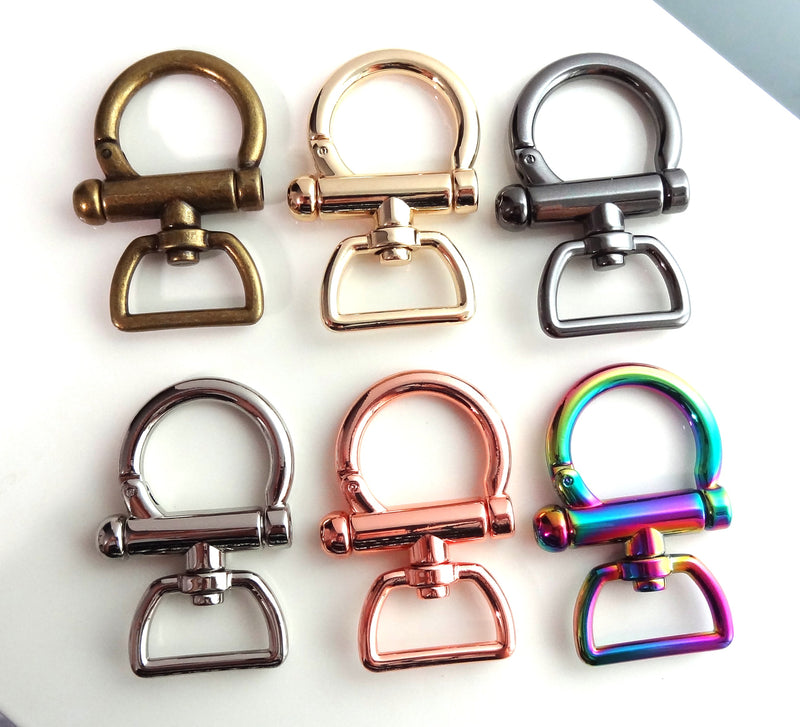 CLEARANCE --- Wide Mouth Trigger Snap Hooks - 1-Inch Inner Strap Width –  bringberry Handbag Hardware and Designs