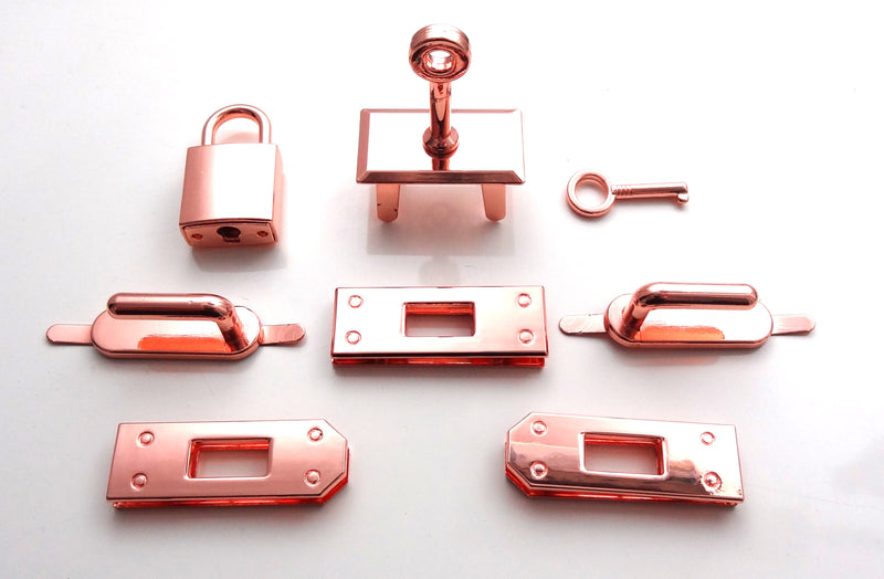 Metal Purse Turn Twist Locks Hardware Handbag Push Lock Clasp Clip for  Craft Bag Making Accessories - AliExpress