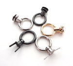 Large Oval Ring Connectors - Set of Two