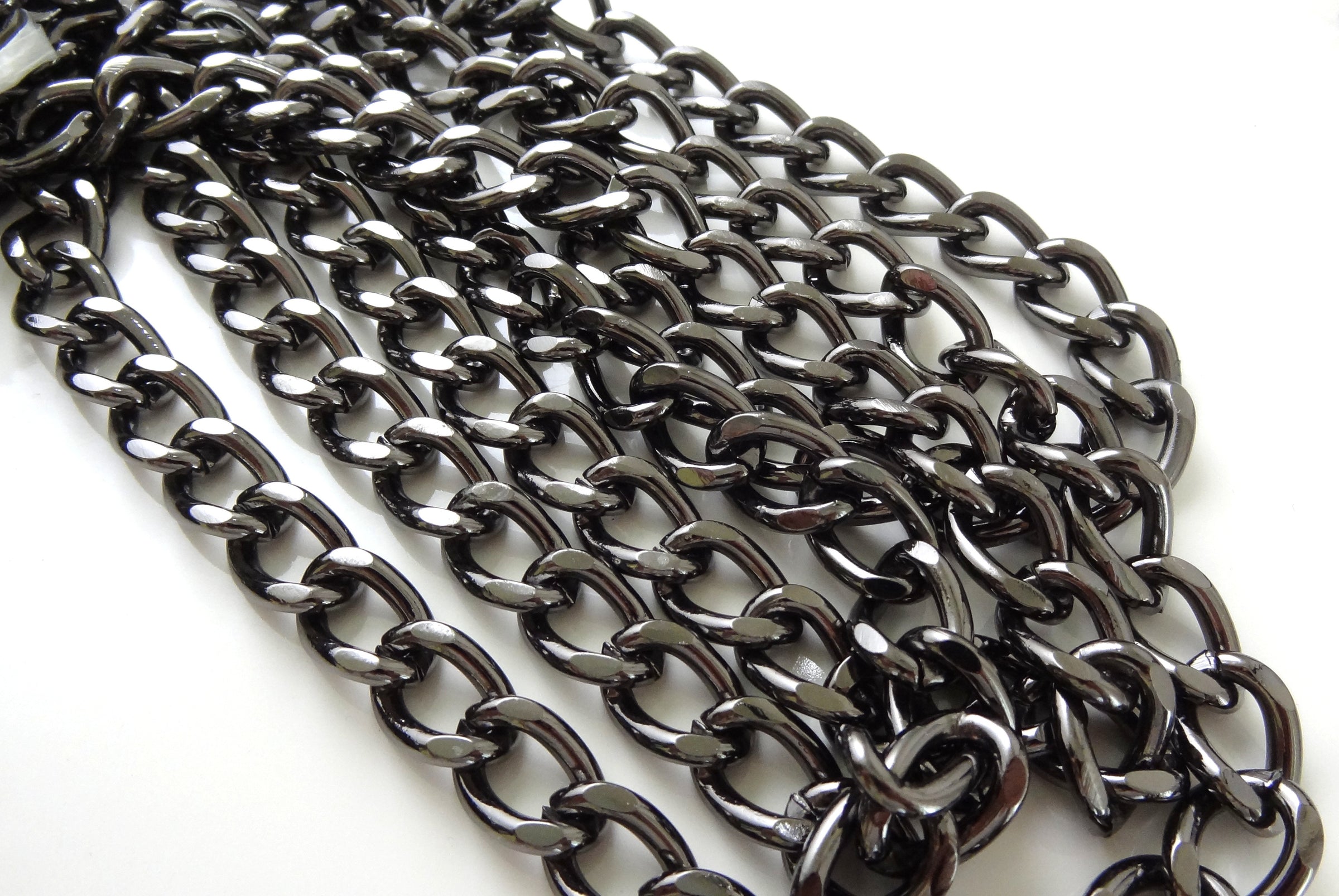 13.5 mm Wide Aluminium Flat Bag Chain Metal Chain Thick Bag Accessories  Durable
