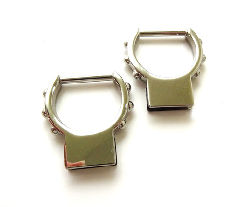 Small Dart- Metal Strap Ends - 20mm (3/4) - Pkg of Four – bringberry  Handbag Hardware and Designs