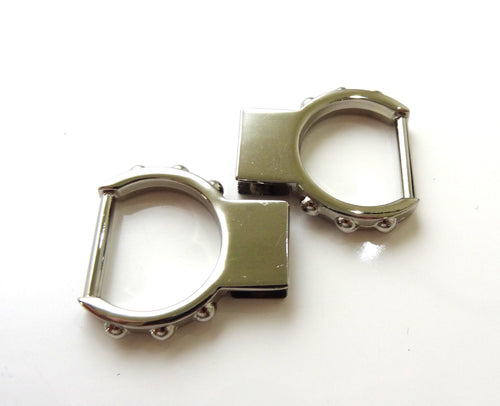 Metal Strap Ends - 25mm (1) - Sold in Packs of Four – bringberry Handbag  Hardware and Designs