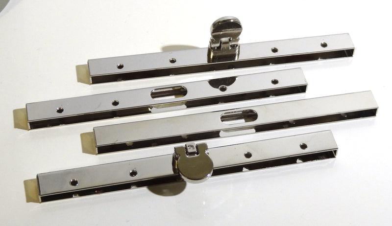 "Slightly Less than Perfect" - Mini Flip Lock Bar Wallet Clasps - 4.5" (11.0/11.5cm)