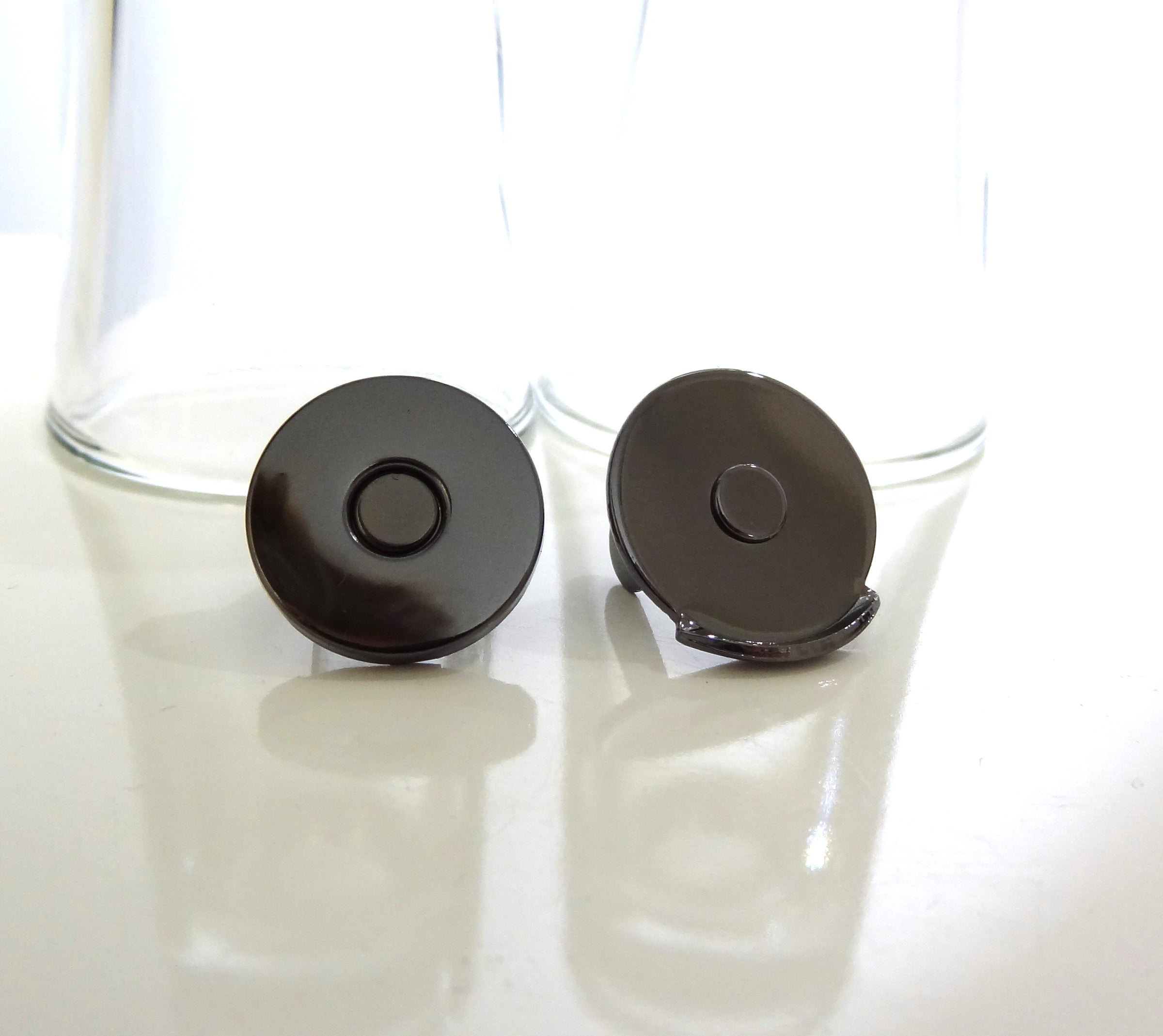 Magnetic Snap Closures: 3/4 (18 mm) SLIM (2 Pack)