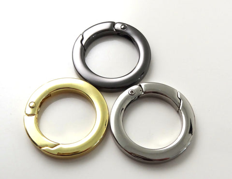 Buy Silver Spring Gate Rings,1/2''13mm Small Round Spring O Ring