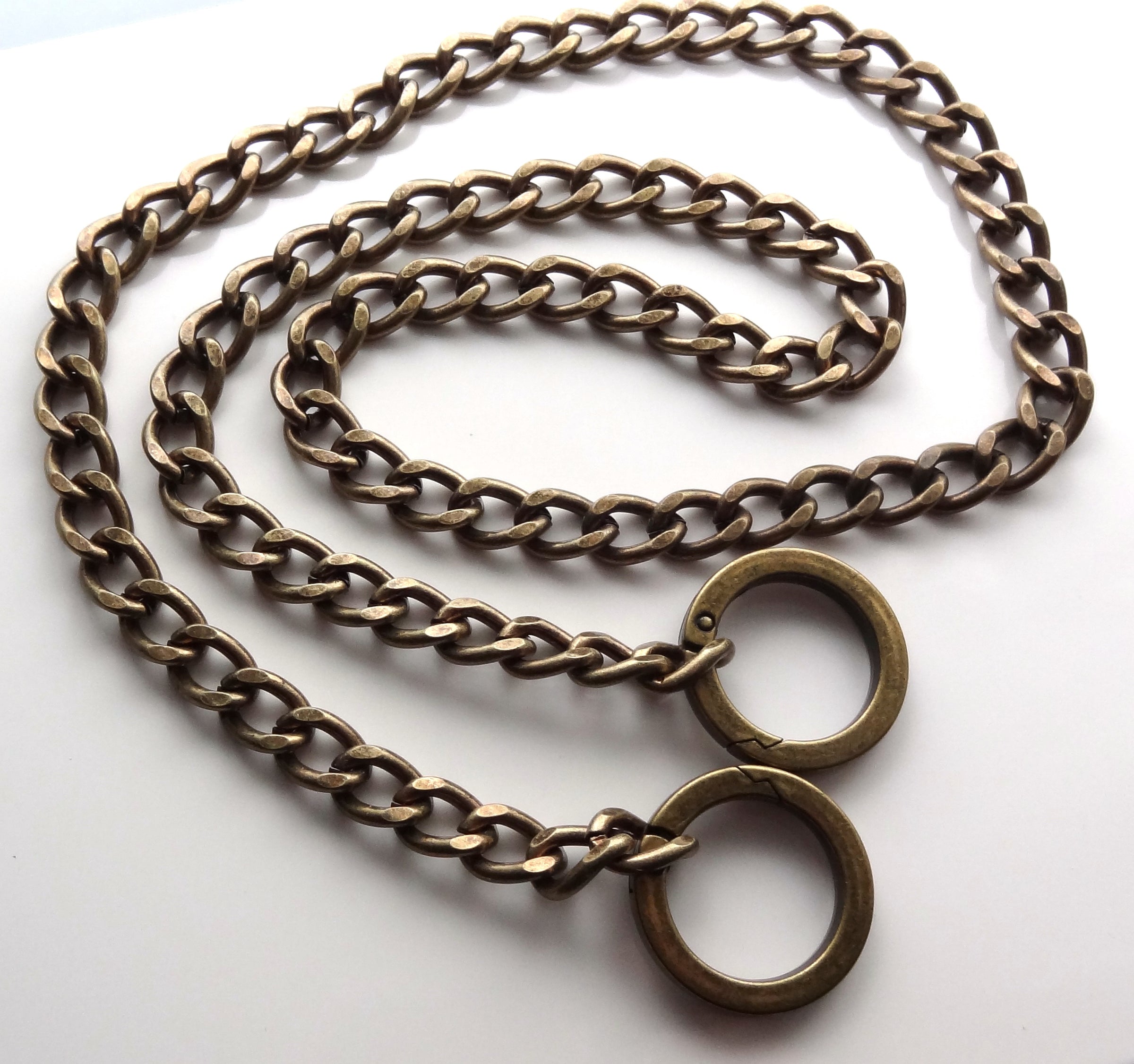 NEW Metal Purse Chain Straps short 23.75 and long 47 - Various Lengt –  KimmieBBags LLC