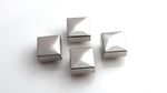 New Style -- Square Screw Rivets/Purse Feet - 15.5mm - Package of 4