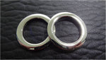 Flat Glossy O-Rings - 25mm (1") inner width